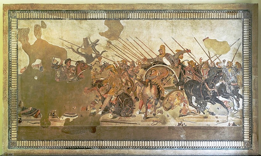 Alexander Mosaic Roman Antiques