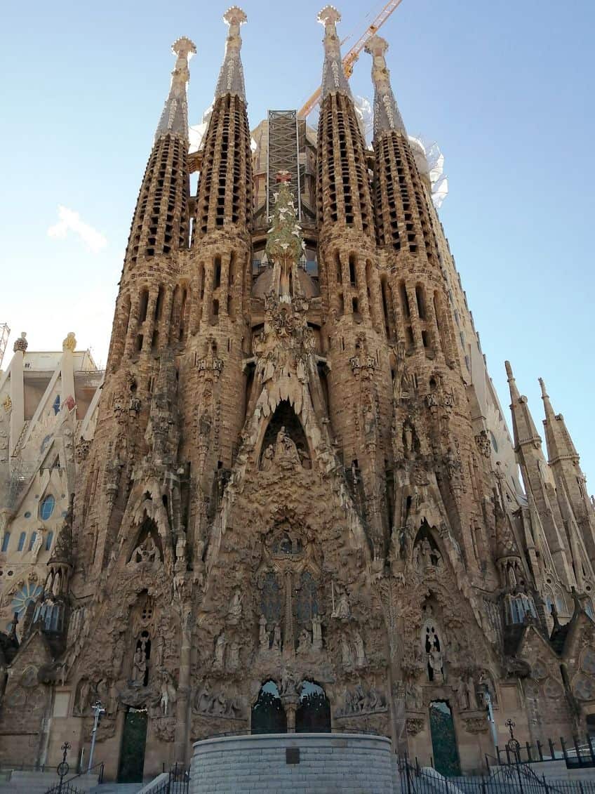 Churches Gaudi Architecture in Barcelona