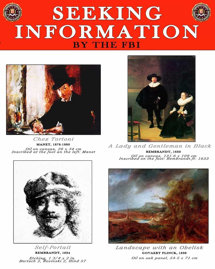 Information About the Gardner Museum Heist