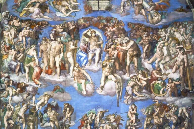 “The Last Judgement” by Michelangelo – Inside the Sistine Chapel