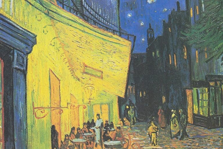 “Café Terrace at Night” by Vincent van Gogh – A Quick Look