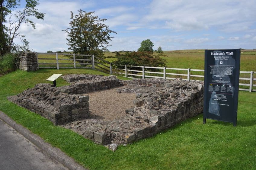 Where Was Hadrian's Wall Built