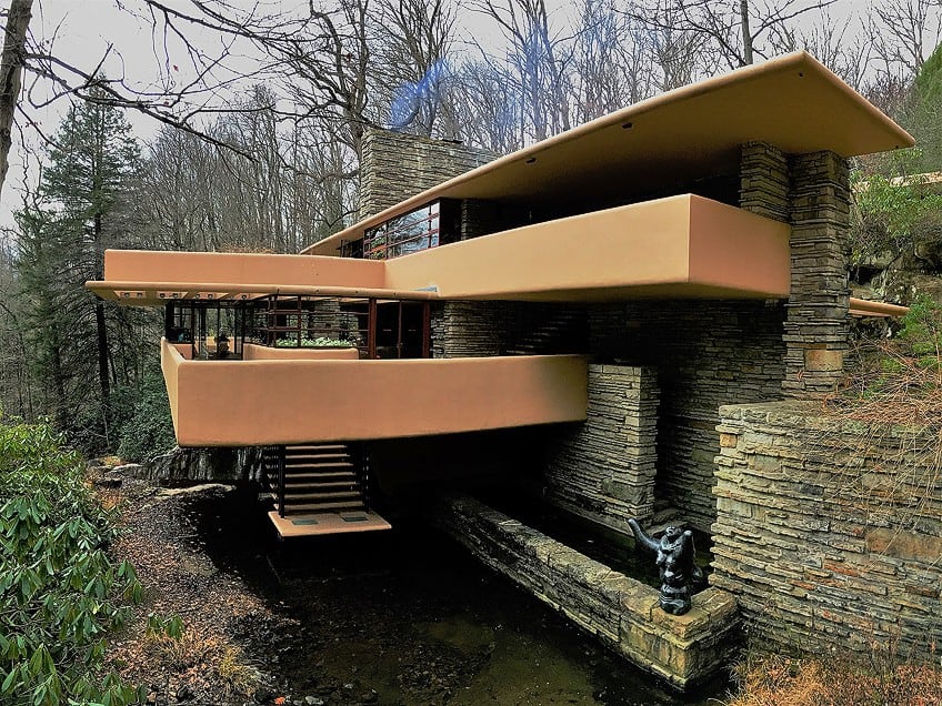 Entrance to Fallingwater House