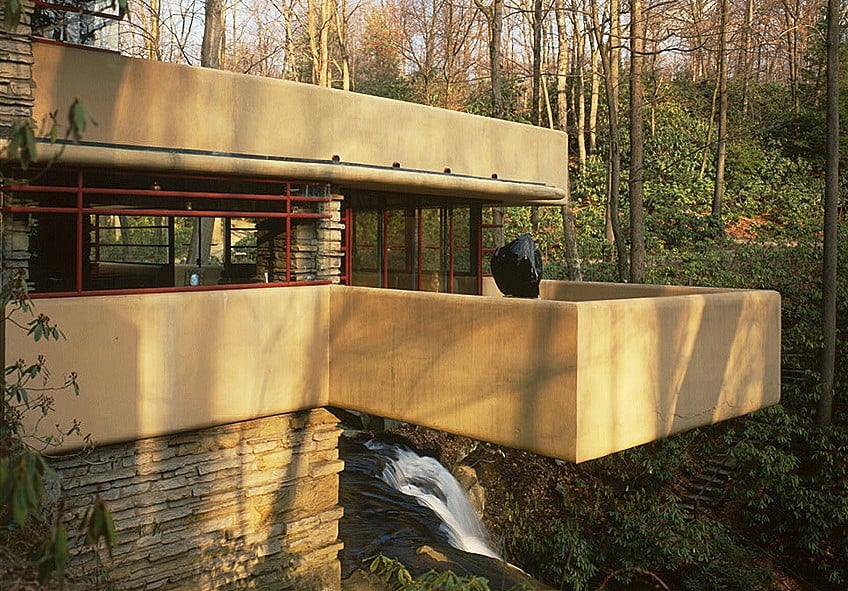 Exterior of the Waterfall House