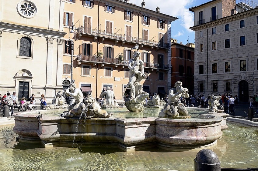 Famous Fountains in Italy