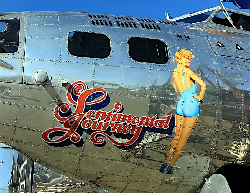 Famous Pinup Girls and WW2 Nose Art