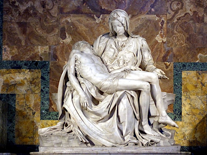 Famous Sculptures by Michelangelo Buonarroti