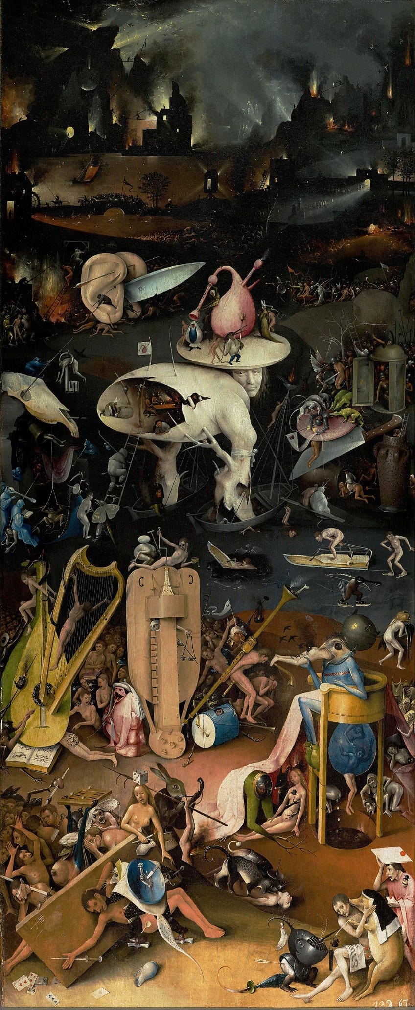Right Panel in the Bosch Triptych