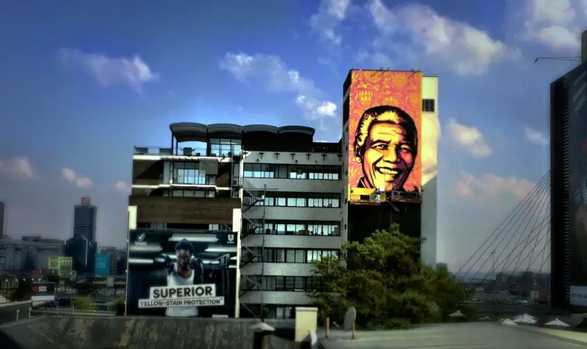 Shepard Fairey Mandela Mural
