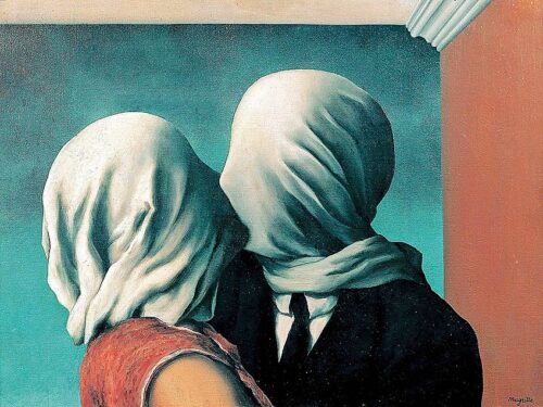 "Les Amants" By René Magritte - The Lovers Painting Analysis