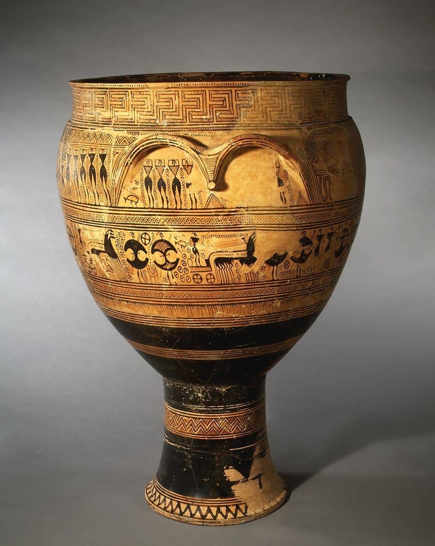 Greek Pottery Art