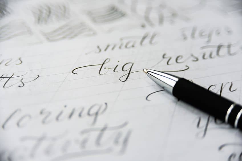 Calligraphy Styles Writing