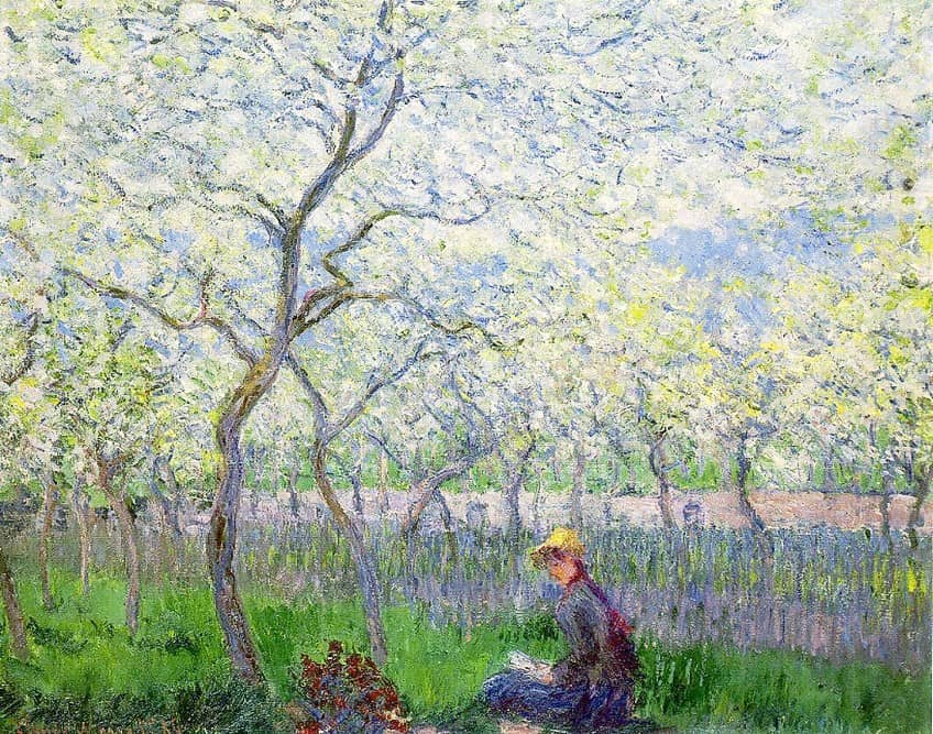 Painting Spring in Art