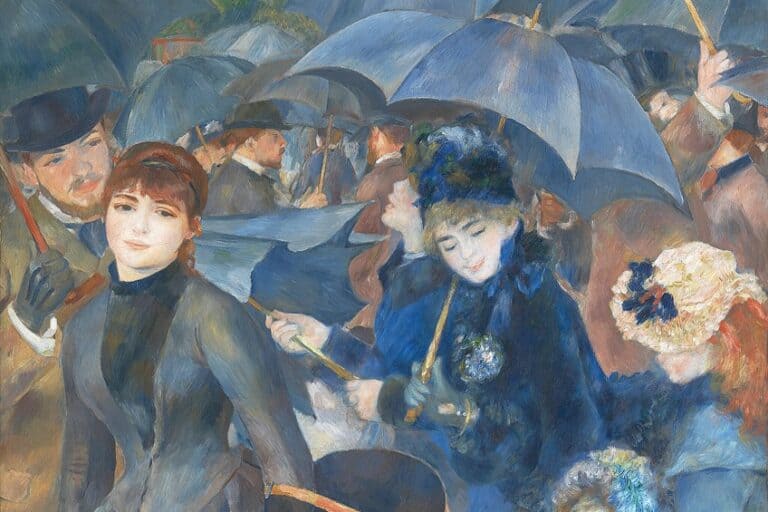 “The Umbrellas” by Pierre-Auguste Renoir – A Quick Analysis