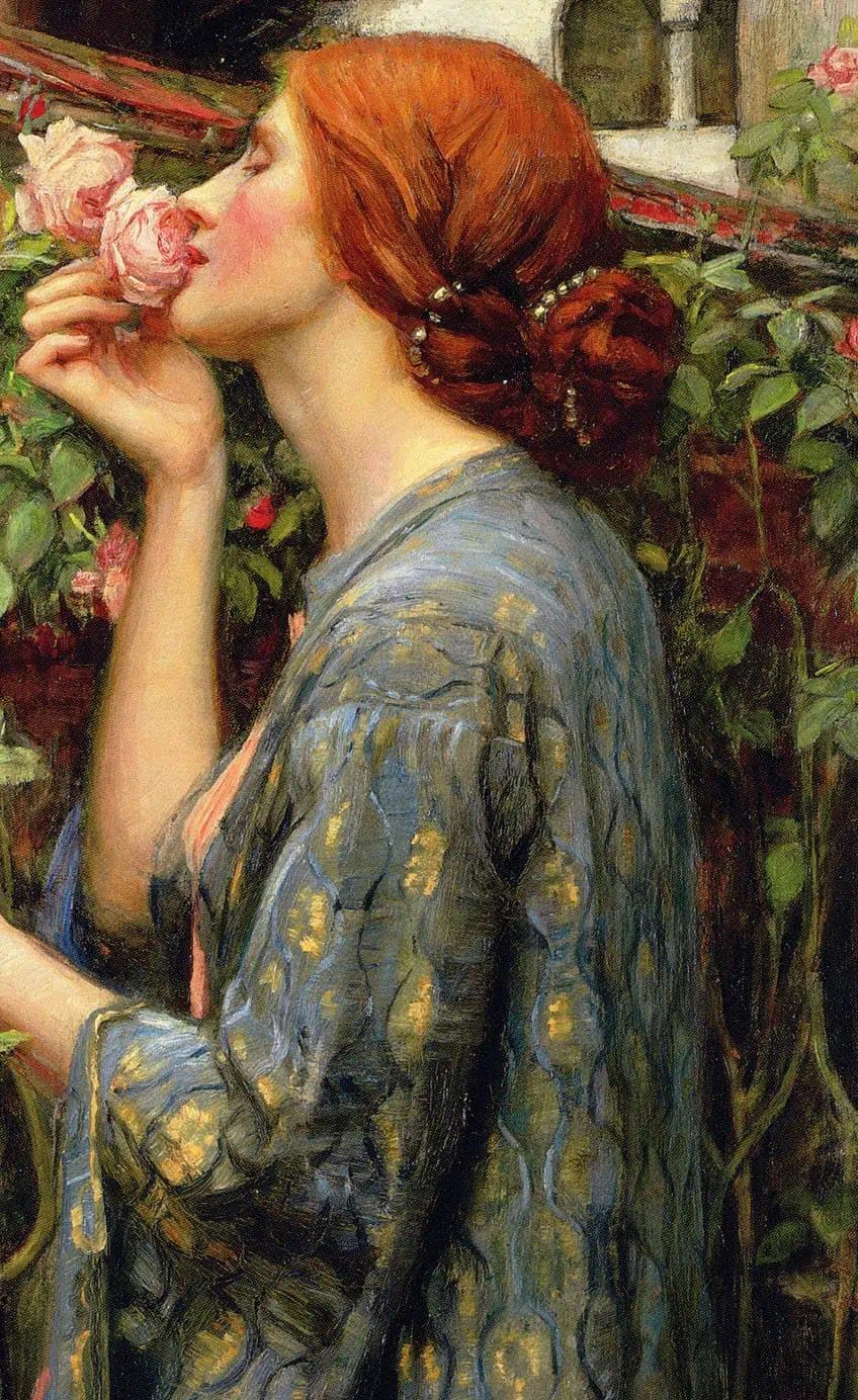 Composition in The Soul of the Rose by John William Waterhouse