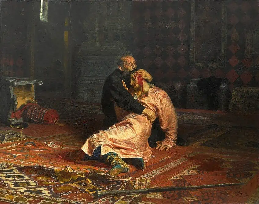 Ivan the Terrible and His Son Ivan Story