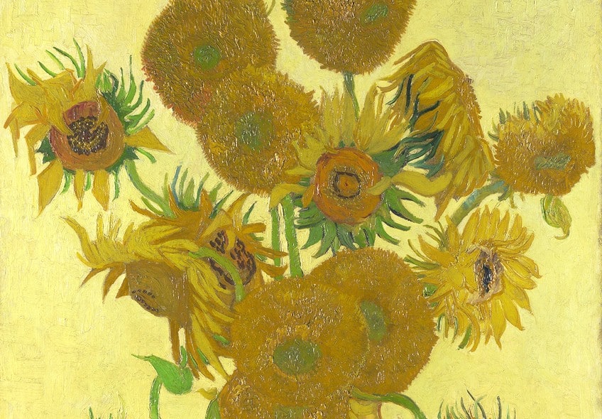 Subject Matter in Sunflowers by Van Gogh